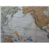 Image 8 : Naval Chart of the Pacific and Western Atlantic Map Circa 1898  28"x24"