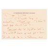 Image 1 : Jacqueline Kennedy Autograph Letter Signed