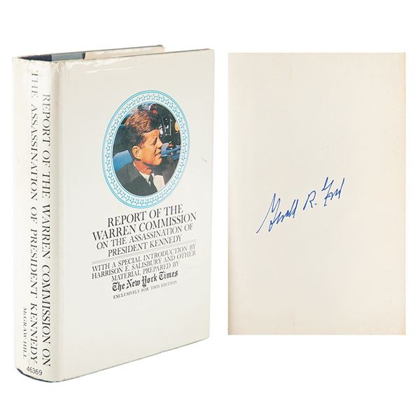 Gerald Ford Signed Book