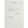 Image 1 : Harry S. Truman Typed Letter Signed