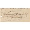 Image 3 : George Washington: Samuel Bayard (2) Autograph Letters Signed