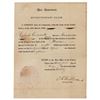 Image 1 : John C. Calhoun Document Signed