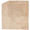 Image 1 : Rene II, Duke of Lorraine Letter Signed