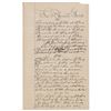 Image 1 : Civil War: Private Dalzell Autograph Manuscript Signed