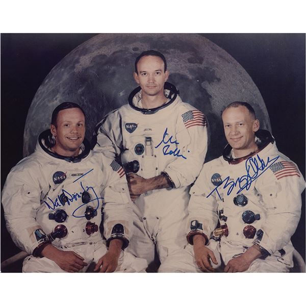 Apollo 11 Signed Photograph