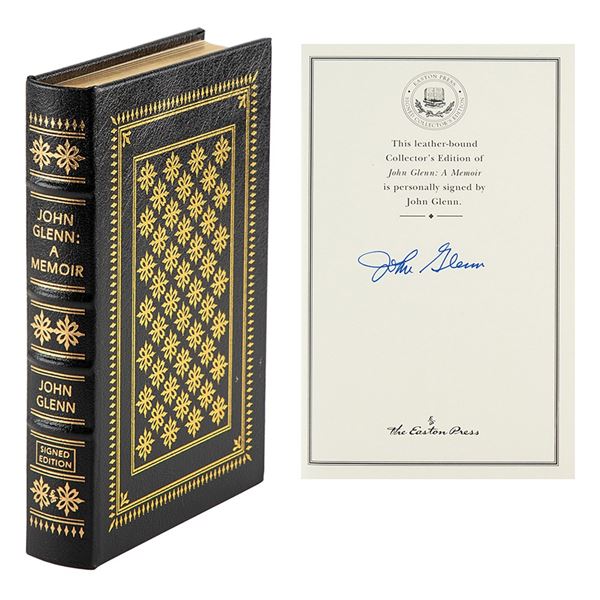 John Glenn Signed Book