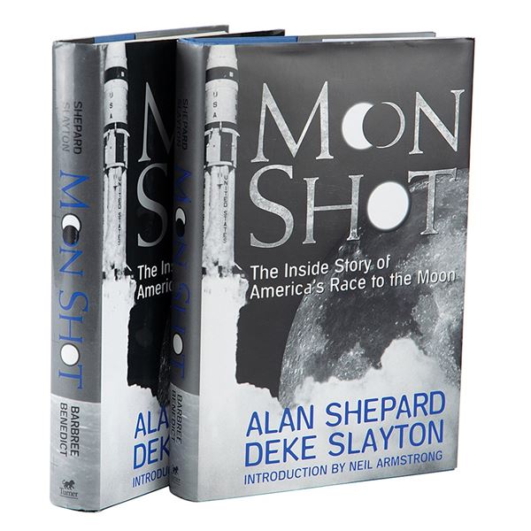 Alan Shepard (2) Signed Books