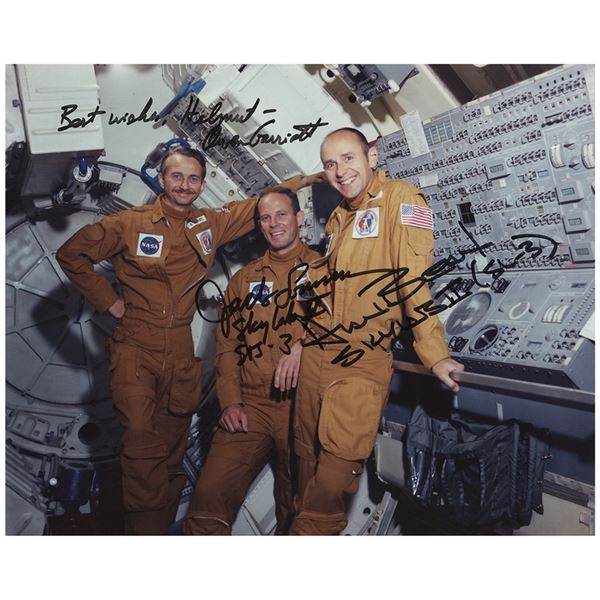 Skylab 3 Signed Photograph