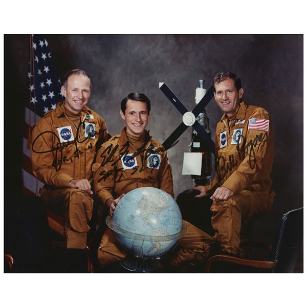 Skylab 4 Signed Photograph