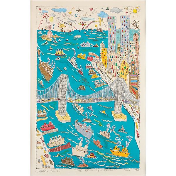 James Rizzi Signed Lithograph