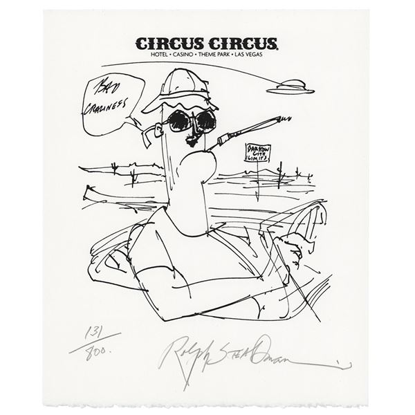 Ralph Steadman Signed Print