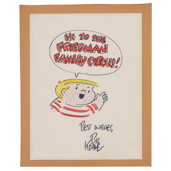 Bil Keane Signed Sketch