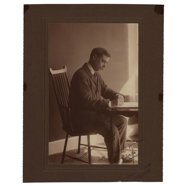 H. G. Wells Signed Photograph