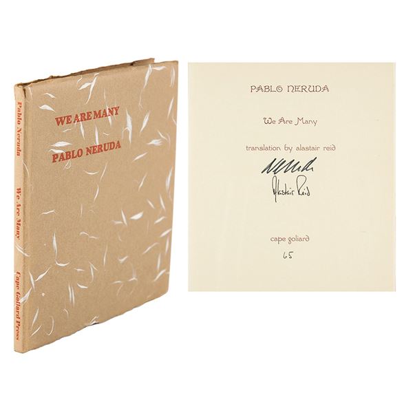 Pablo Neruda Signed Book