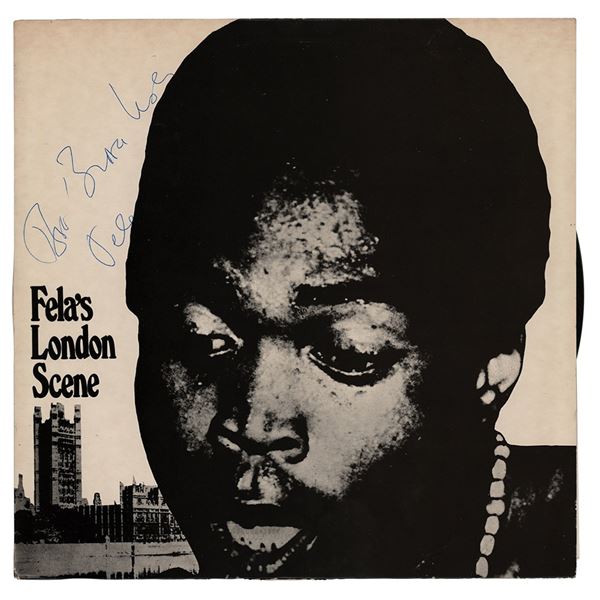 Fela Kuti Signed Album