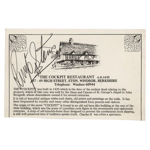 Beatles: Ringo Starr Signature