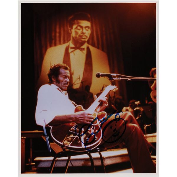 Chuck Berry Signed Photograph