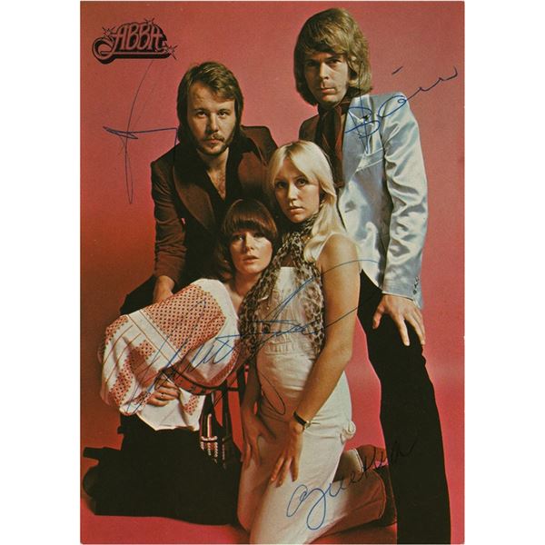 ABBA Signed Photograph