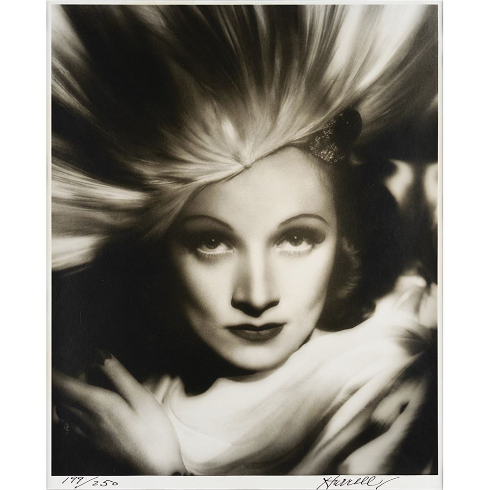George Hurrell Signed Photograph: Marlene Dietrich