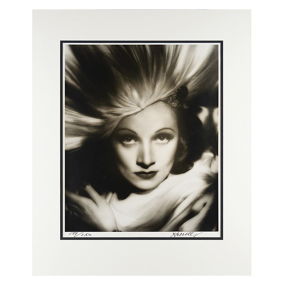 George Hurrell Signed Photograph: Marlene Dietrich