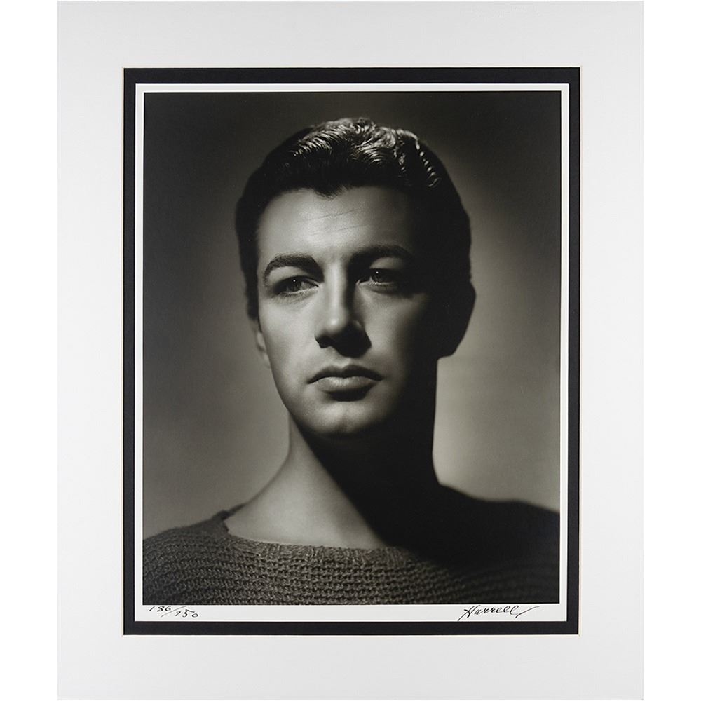 George Hurrell Signature George Hurrell Signed Photograph: Robert Taylor