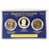 2012-GROVER CLEVELAND PRESIDENTIAL DOLLAR 3 COIN