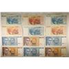 12-YUGOSLAVIA BILLS: 6-1990-500 DINARAS & 6-1991-