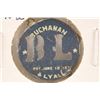B.L. BUCHANAN LYALL TOBACCO TAG PAT. JUNE 1877