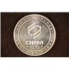 1 TROY OZ .999 FINE SILVER ROUND OPM METALS