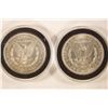 Image 2 : 2 MORGAN SILVER DOLLARS: 1878-S BU & 1879 BU