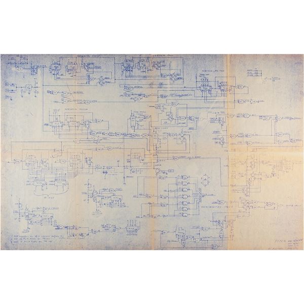 Allan Alcorn: Original Pong Schematics (c. 1972)