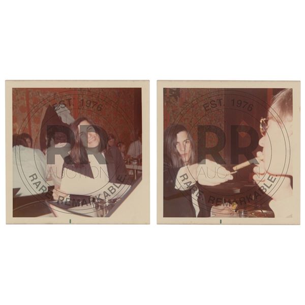 Steve Jobs (2) Candid Photographs as a College Freshman with 1972 High School Yearbook