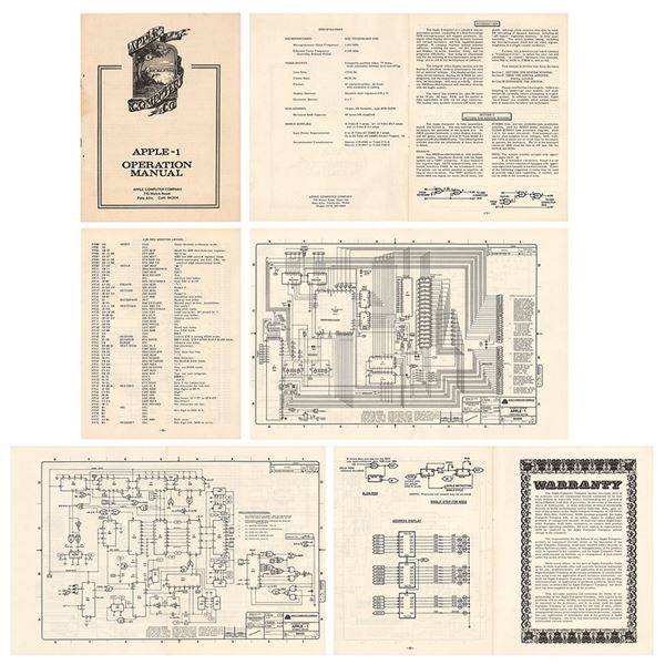 Apple-1 Computer Operation Manual