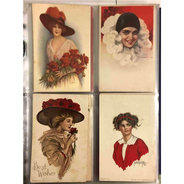 Ladys & Art Deco 150+ Cards