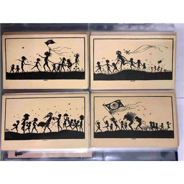 Silhouettes 65+ Cards