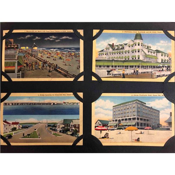 Ocean City MD & Rehoboth DE Salesman Album 230+ Cards