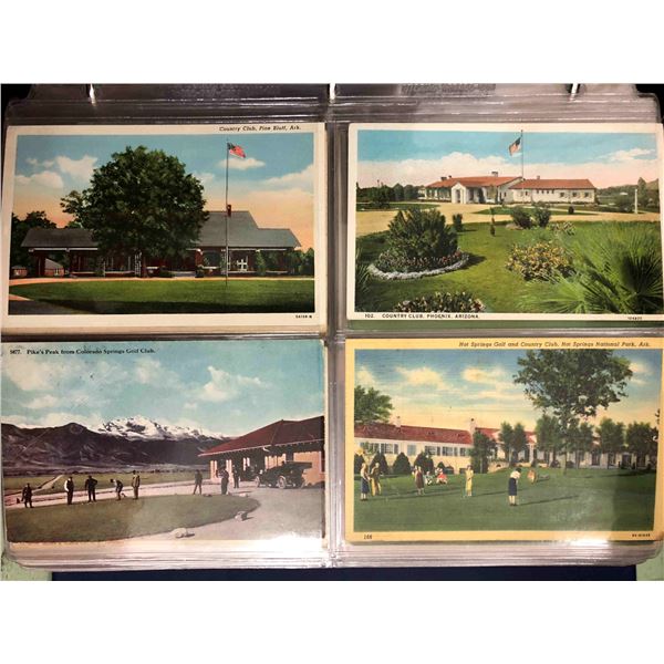 Country Clubs & Golf Approx. 200 Cards