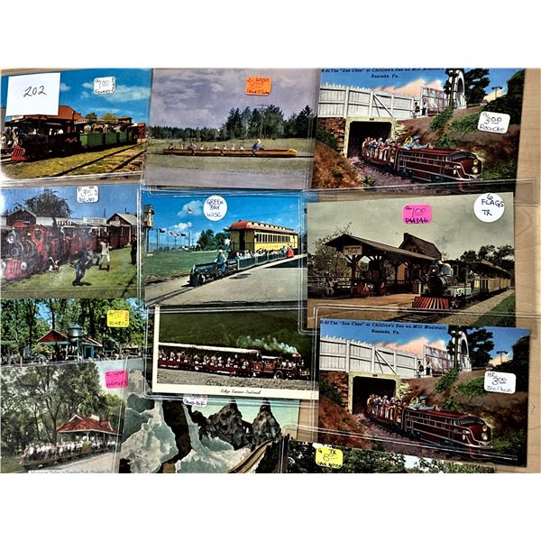 Trains - Miniature Railroad 70+ Cards