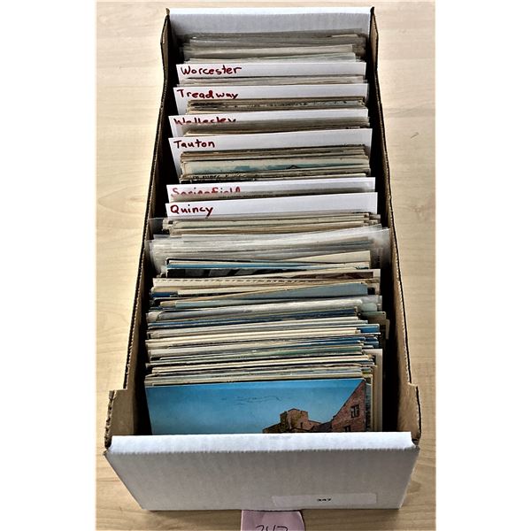 Massachusetts Approx. 500 Cards