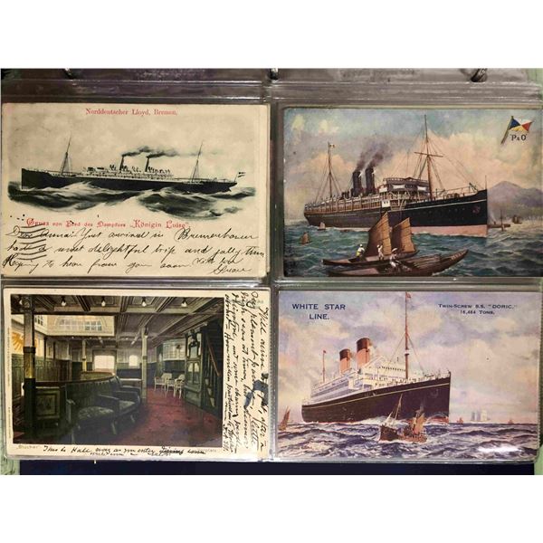 Ocean Liners Approx. 80 Cards