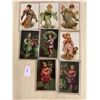 Image 1 : Group of 8 Tuck Art Series Japanese - Geisha Related Postcards