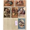 Image 1 : 6 BEM Russian Artist Costume Children Postcards