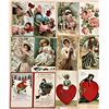 Image 1 : Group of 28 Nister Holiday, Children, Ladies Greeting Postcards