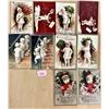 Image 1 : 10 Clapsaddle Christmas Postcards of Children & Santas