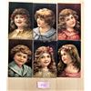 Image 1 : Set of 6 Children Signed German Artist W. Dall Postcards