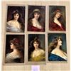 Image 1 : 6 Asti Tuck Pretty Ladies Greetings Postcards