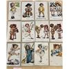 Image 1 : 16 Katharine Gassaway Signed Artist Children Greeting Postcards