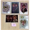 Image 2 : 17 Philip Boileau Signed Artist Pretty Ladies Postcards