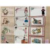 Image 1 : 21 E. Curtus Signed Artist Tuck Children, Holiday Greeting Postcards