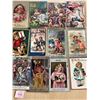Image 1 : 12 Bowley Signed Artist Tuck Holiday Children Greeting Postcards